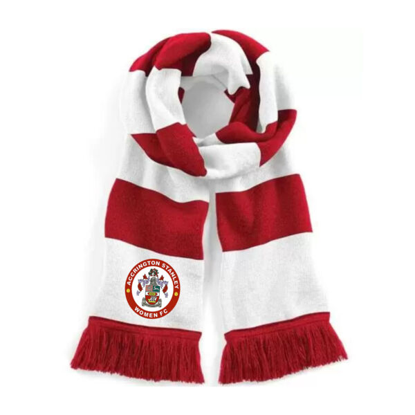 Accrington Stanley Women FC Stadium Scarf (One size) Thumbnail