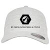 Flexfit ivory melange cap (6277GM) Thumbnail